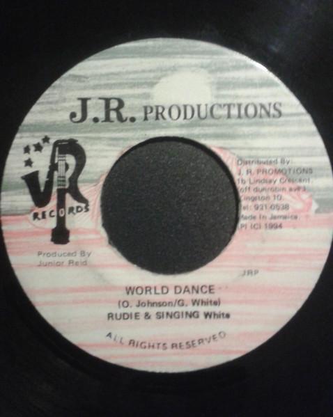 

7inch Record RUDIE STEPPER & SINGING WHITE - World Dance NONE J.R. Production 1994 Jamaica Reggae, Ska & Dub Used