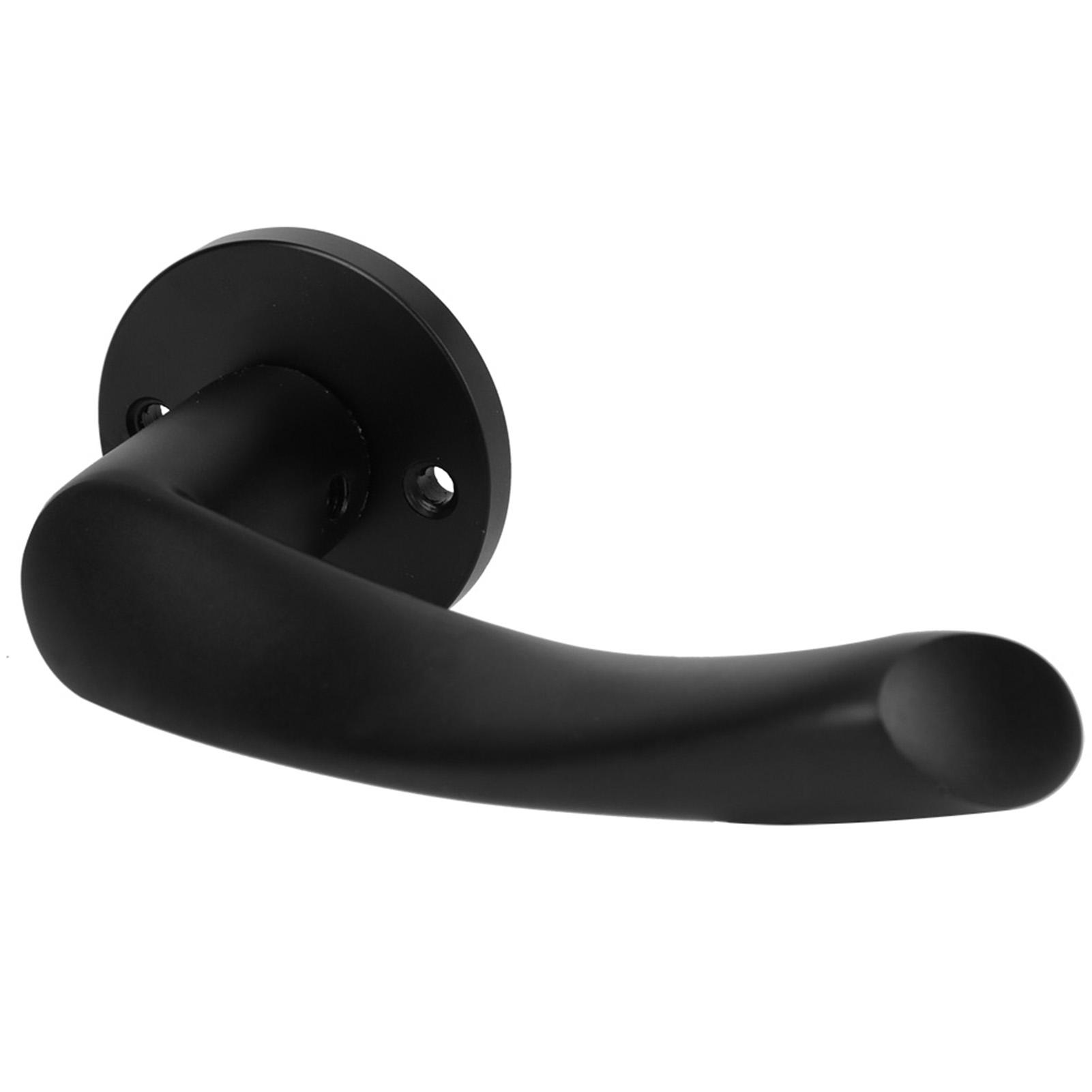 

European Style Black Silent Door Lock with Handle for Home Indoor Use