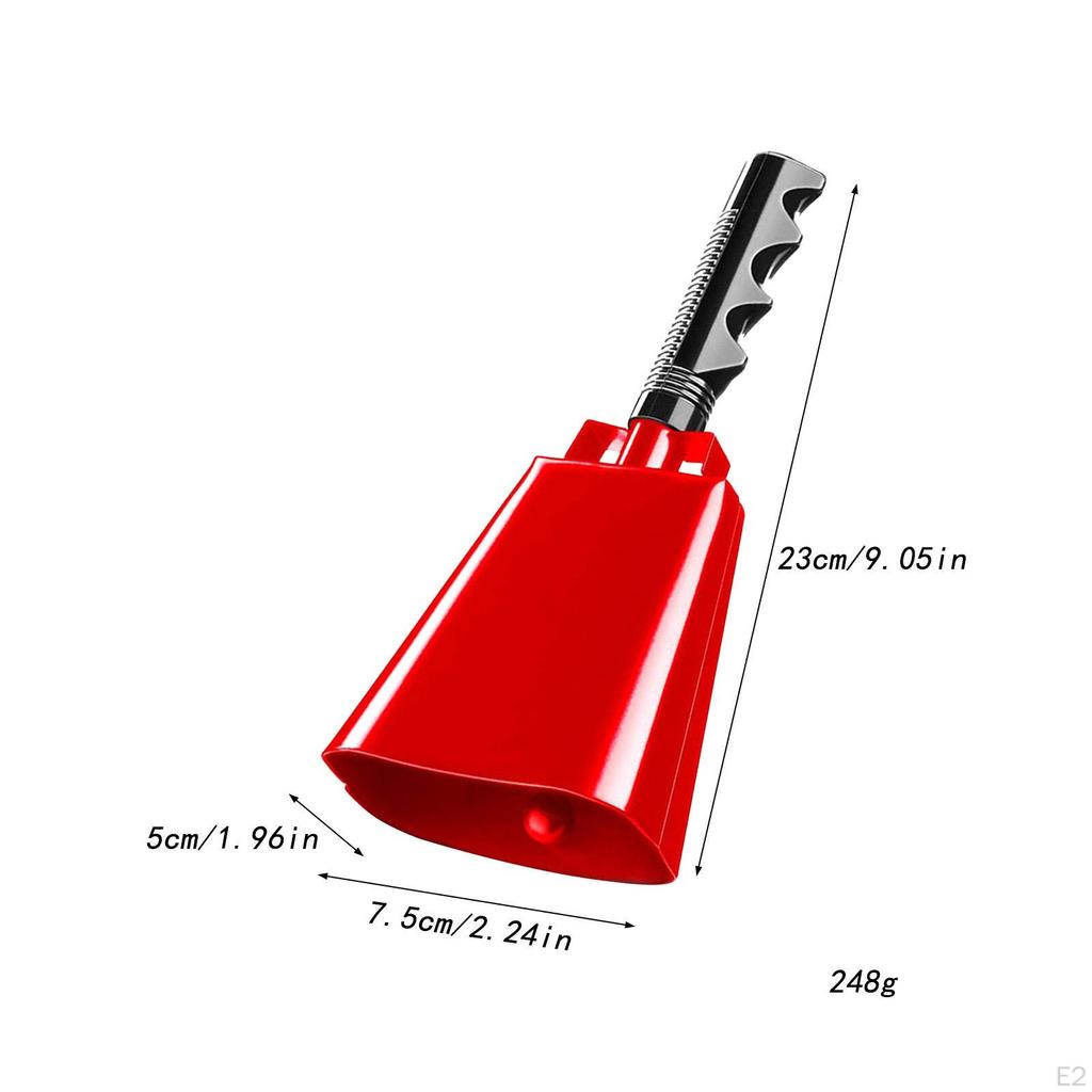 9 Inch Cowbell for Parties and Farm Use