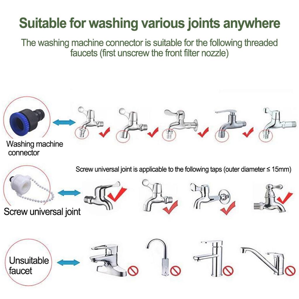 1.2M Long Shower Spray Convenient Flexible Single Tap Spray Hose Head Brand New