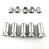 10pcs Auto Accessories Chrome Tyre Valve Stem TR413/TR414 Left Right Front Rear Tire Valve Sleeve Covers Valve Stems 1