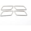 TEGENT Car Door Storage Box Cover Trim For Chevrolet Equinox 2018-2023 (Black Titanium) Stainless Steel 4PCS