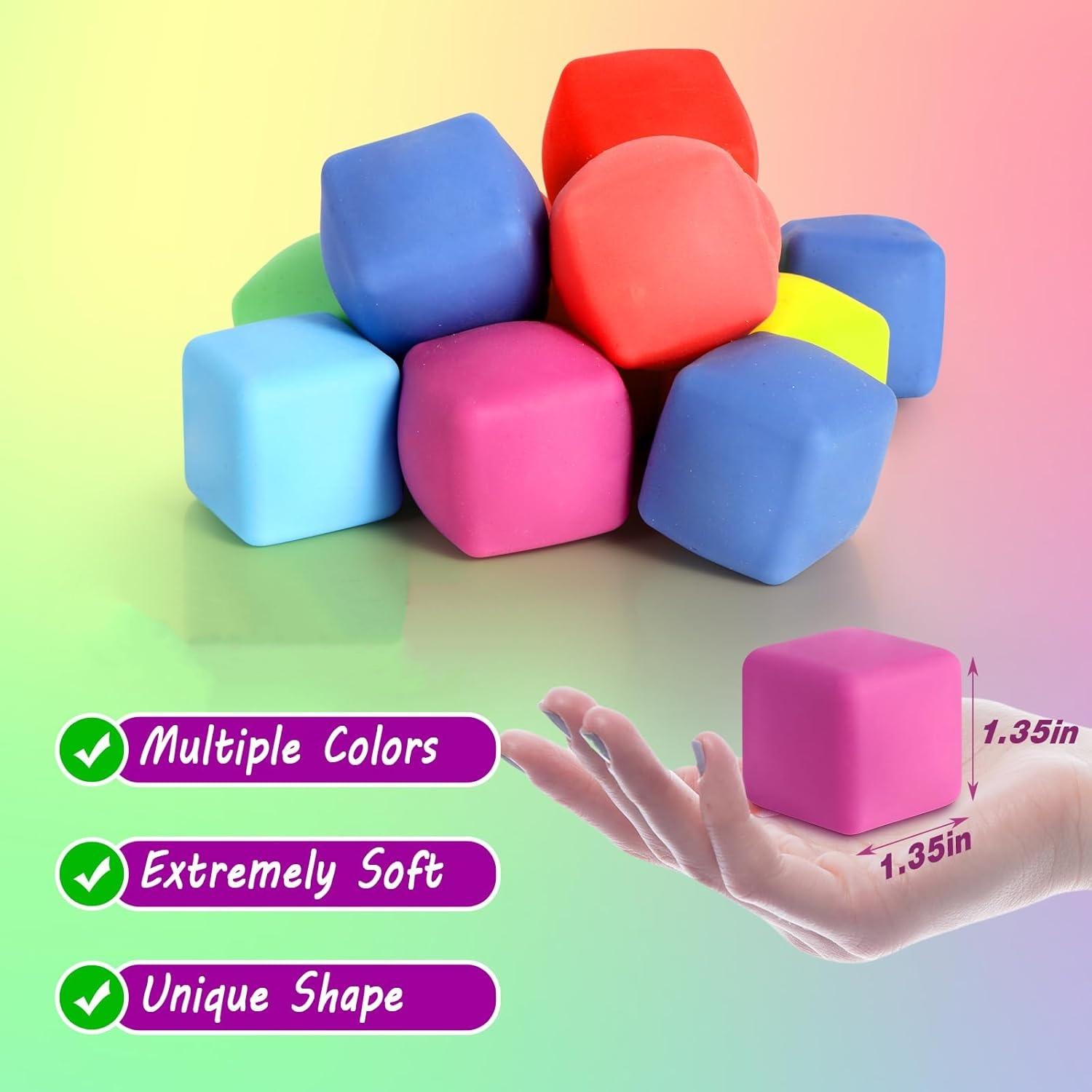 Speelgoed Kinderen Kinders Langzaam Rijzende Stressballen Fidget voor Volwassenen Deeg Knijpbare Ballen Zacht Sensorisch Kalmerend Item voor Klaslokaal Autisme ADHD