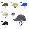 Breathable Summer Drawstring Baseball Cap Anti-splash Water Thin Windproof Peaked Cap Adjustable Sunshade