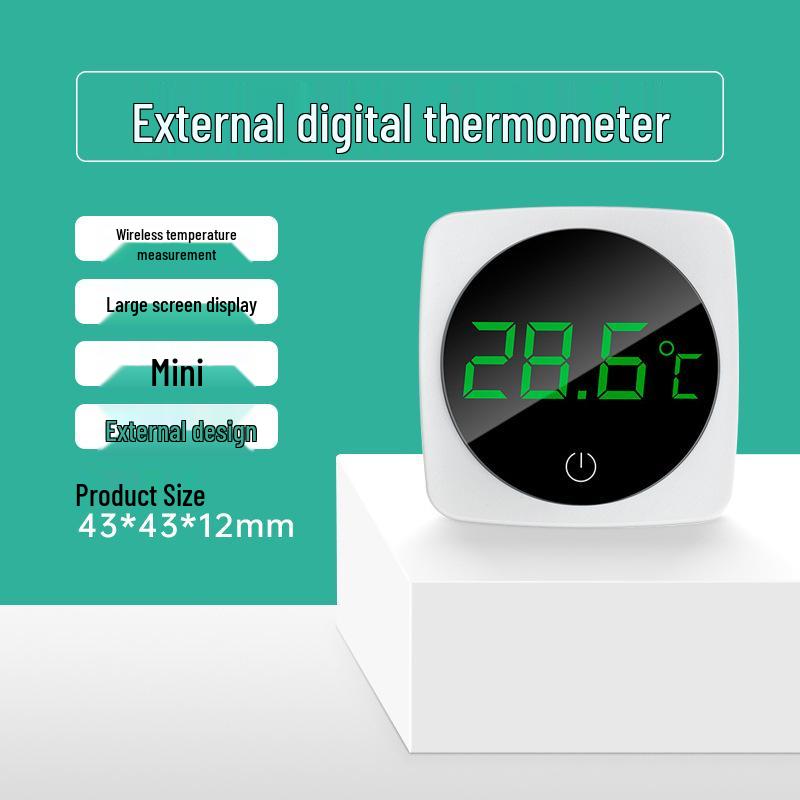 High Precision Digital LCD Fish Tank Thermometer with LED Display