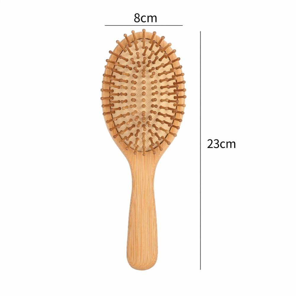 Portable Solid Wood Hair Massage Comb Promote Blood Circulation Wooden Hair Comb Hair Care