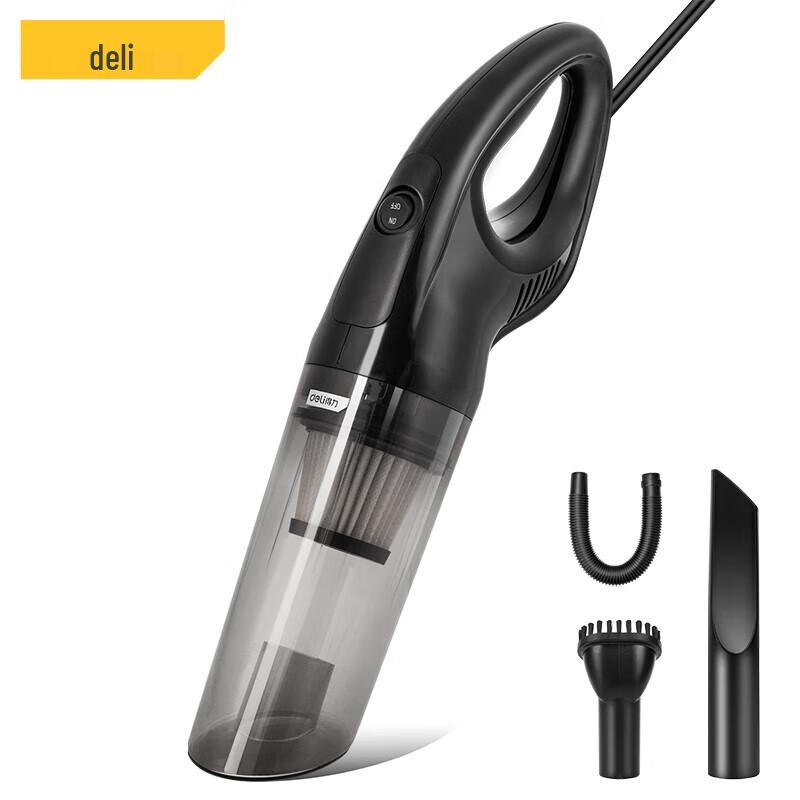 Deli DL8081 Wired Handheld Car & Home Vacuum Cleaner