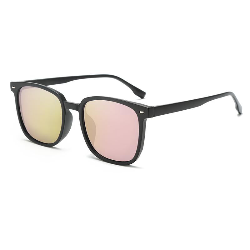 Photochromic Graded Sunglasses Anti Radiation Eye Glasses For Women Men Replaceable Lens square Eyeglasses