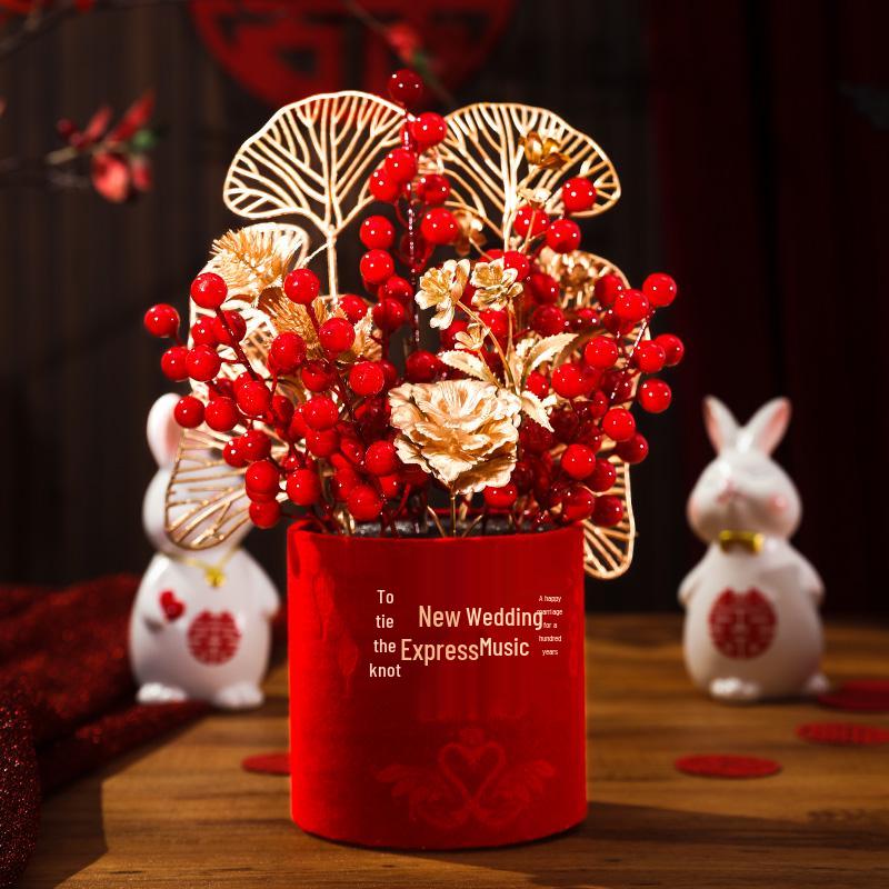 Свадебный подарок Ваза Фортуны: Счастливое ведро для декора гостиной и свадьбы