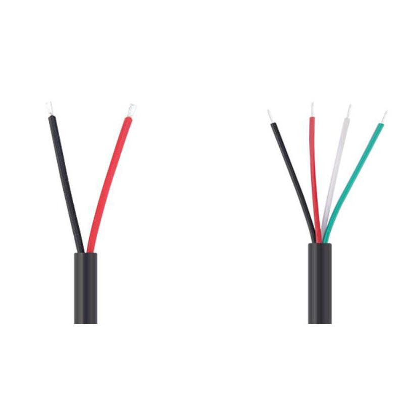 5ks 2pin 4pin Drát USB 2.0 Typ C Samec samice Konektor Prodloužení Typ pro svařování USB-C DIY Opravný kabel Konektor nabíječky