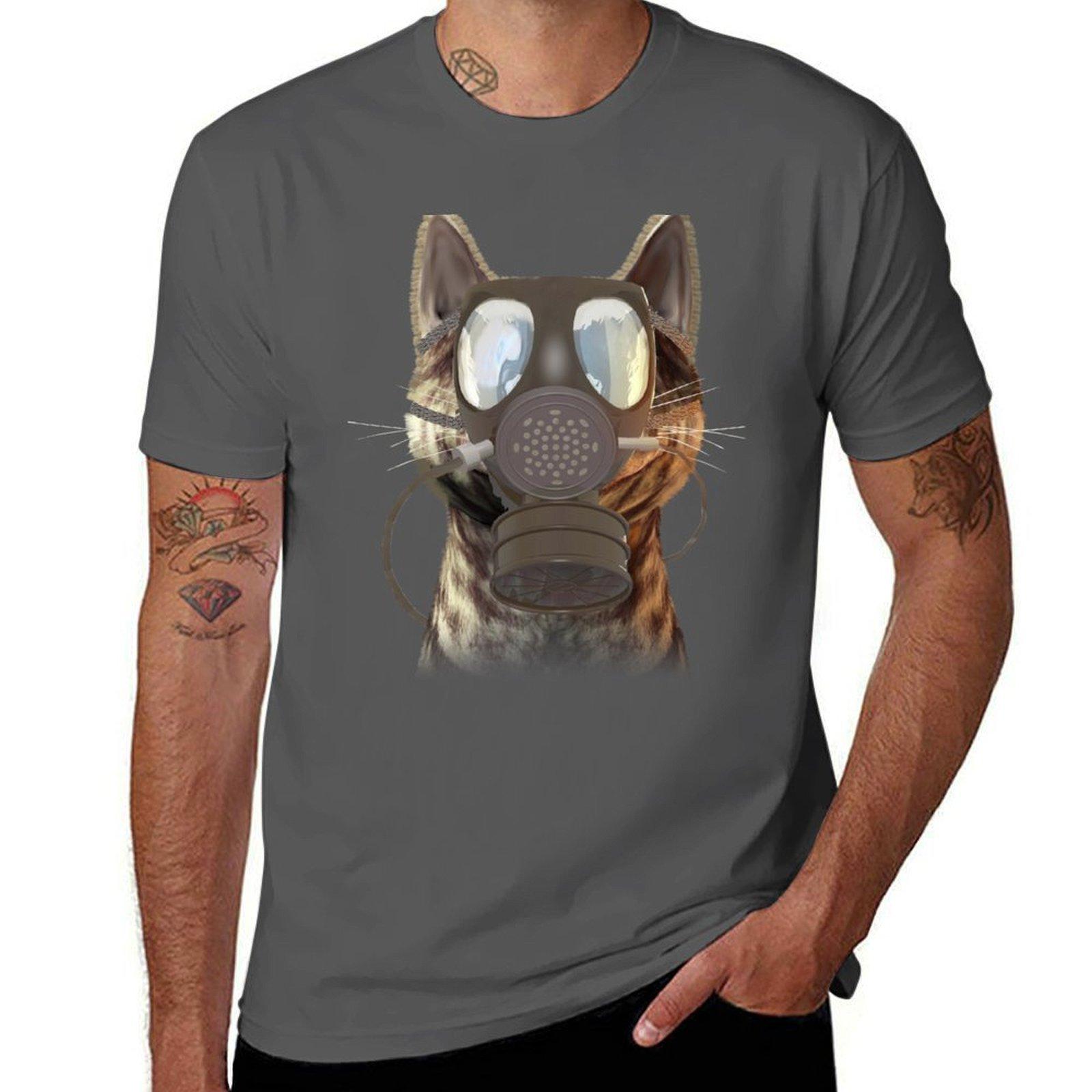 

Schrdinger underestimates the cat T-Shirt essential t shirt t shirt man cotton T-Shirt 4XL