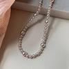 Irregular Long Pearl Necklace Versatile Sweater Chain Fashion Temperament Premium Sense Jewelry