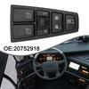 Schwarzer Spiegel-Steuerungsspiegel-Hebeknopf unter verschiedenen Bedingungen für Volvo-Modelle 6,5*5,5*13cm für VOLVO FH 12