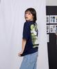 EEERRR Big Saint Logo Over-Crop Fit T-Shirt (Navy)