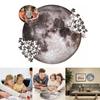 1000pcs Jigsaw Puzzles Round Shape Improve Coordination Moon Pattern Jigsaw for Adults