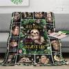 Cute Sloths Collage Blanket - Soft, Cozy, Stylish Decor for Ultimate Home Comfort and Ideal Gift Choice for Sloth Lovers