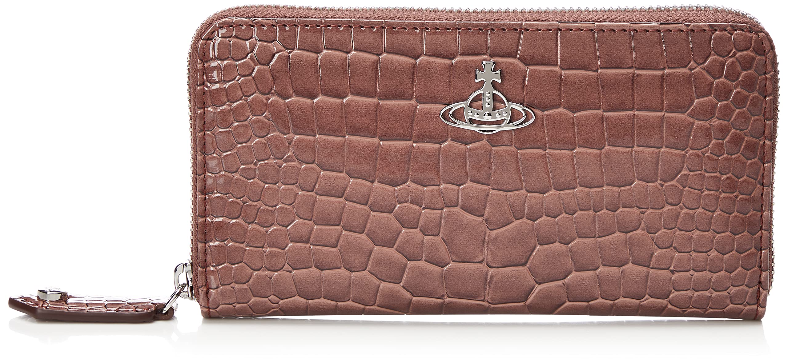 

Vivienne Westwood JOHANNA Medium Women s Zip-Around Bag, Brown, [Used]