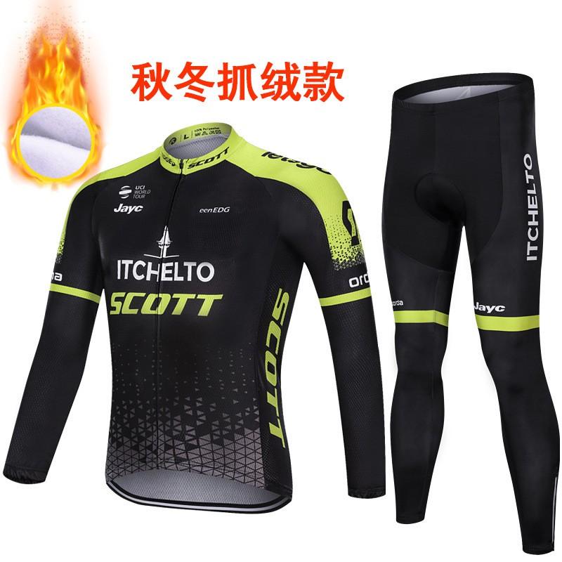 1 Thermal Fleece Cycling Suit Men Women Winter Mountain Bike Riding Warm Outdoor Sport Wear