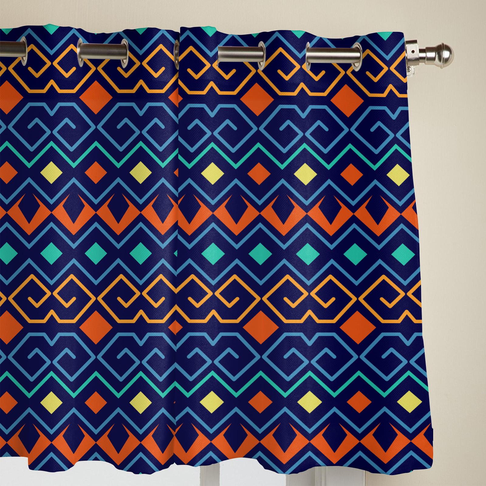 Занавеска для спальни и кухни в богемном стиле — фото 4