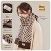 JIUMU Women's Pure Wool Winter Scarf