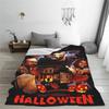 Halloween He Is Gonna Get You Knitted Blanket Flannel Michael Myers Super Soft Throw Blanket for Bed Bedspread
