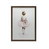 Różowa Balerina - Tańcząca Księżniczka Różowa Balerina - Tańcząca Księżniczka, 30X40 Cm, Bez Ramy, Papier Matowy 230 Gsm