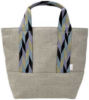 Jute Tote Bag LT Deli POINT Tape [Rootote] Women's (Pastel)