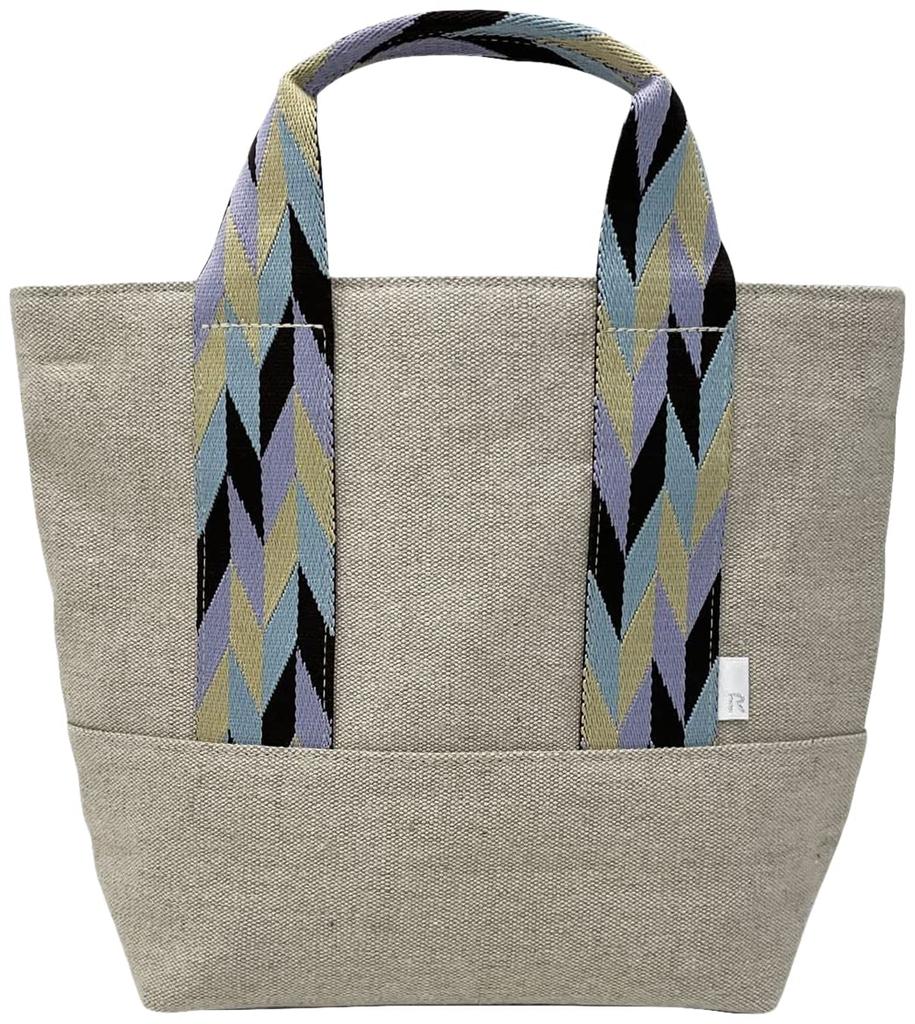 Jute Tote Bag LT Deli POINT Tape [Rootote] Women's (Pastel)
