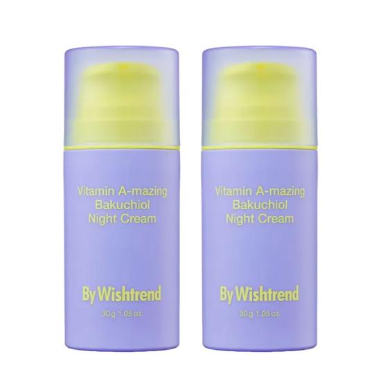 By Wishtrend Vitamin A-mazing Bakuchiol Night Cream 30ml (1 / 2 Pcs)