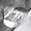 Stainless Steel Soap Dish Wall Mounted Bathroom Organizers Rusts Resistant Soap Tray For Countertop Shower Sink Storage