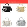 Women Small Square Pu Crossbody Bag With Zipper Closure For Daily Use