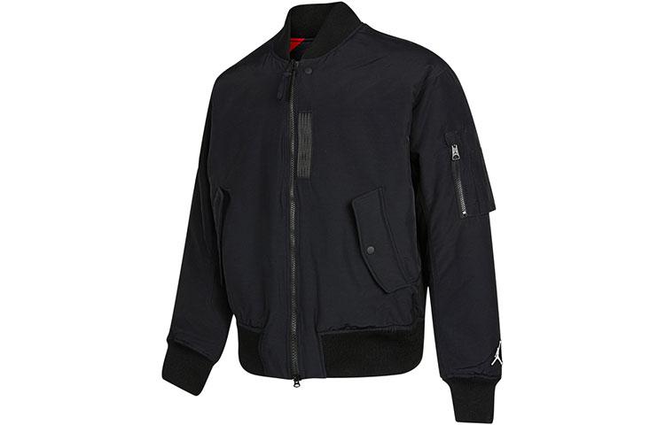 Мужские куртки Jordan Черный Стойка Умеренный Пилот DA9797-010 S