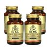 Solgar Zinc 50mg Tablets 100 Tablets 4 Pcs