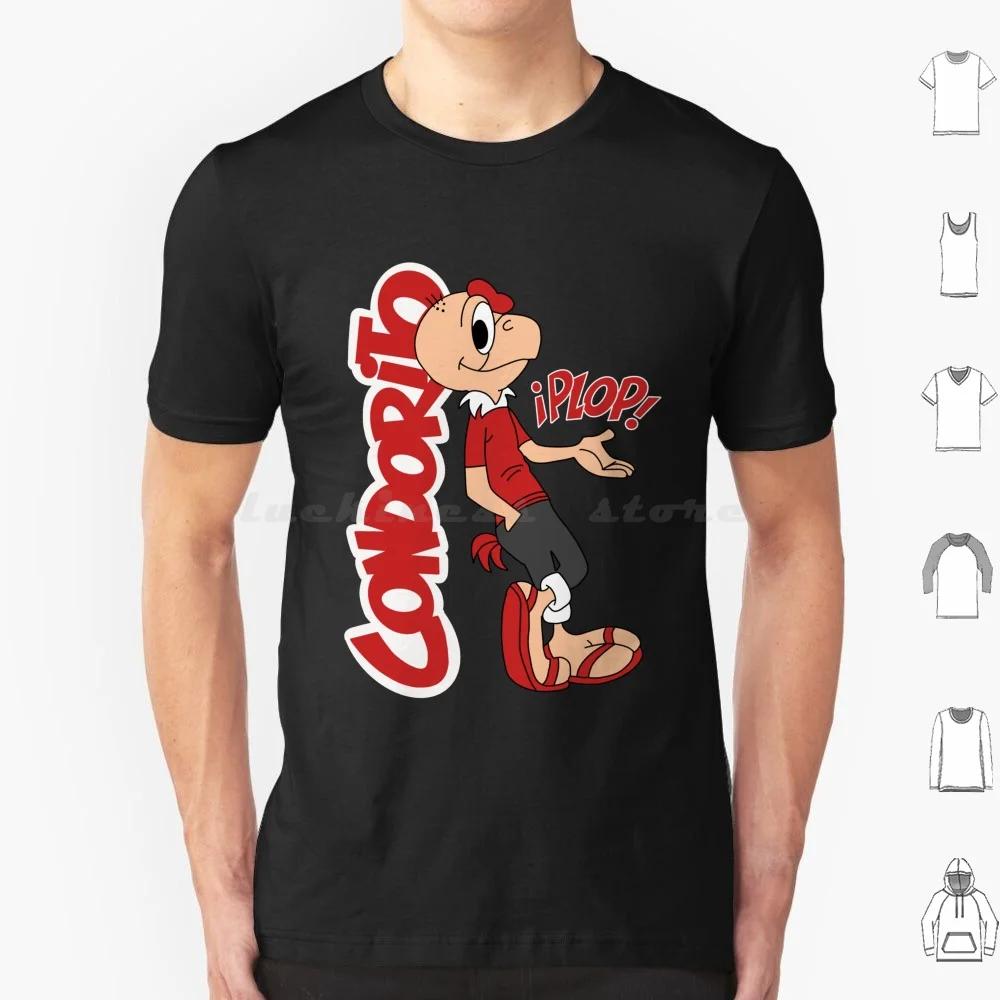 

Give Me Condorito T Shirt Big Size 100% Cotton Vintage 90S Animated Condorito The Movie Latin Latino Peru Chile Mexico Comedy 5XL різнокольоровий