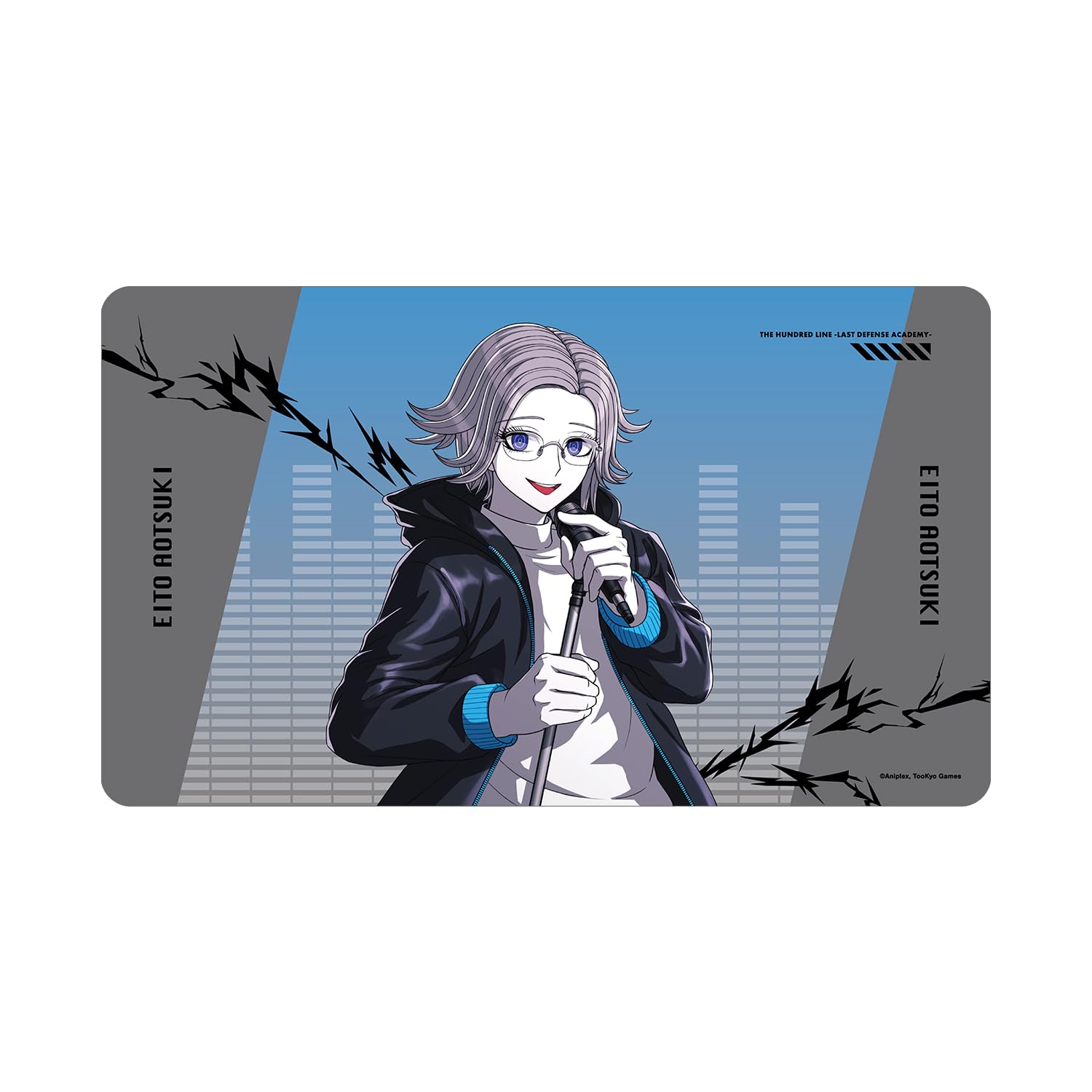 HUNDRED LINE Final Defense Academy Original Aotsuki Eito Rock Band Desk Mat Illustration Ver. Multi-Function