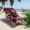 Chainsaw Man Print Beach Towel, Large Soft Quick Dry Towel for Beach Camping Swimming