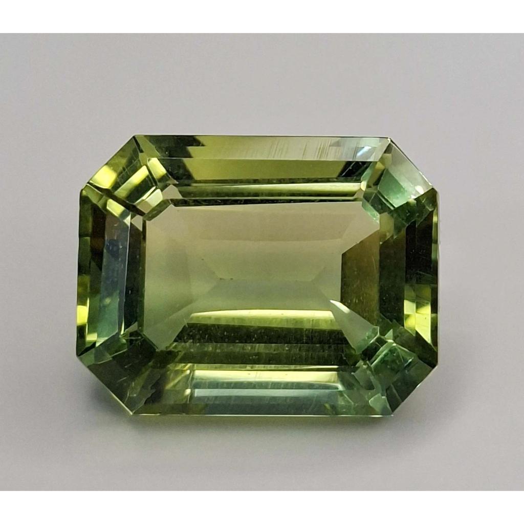 Emerald Cut Natural Bi-Color Tourmaline 10-12 Ct Beautiful Certified Gemstone