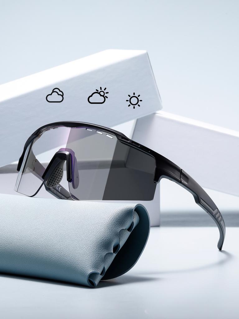 Cycling Color-Changing Glasses Men'S Windproof Sand Sports Goggles Marathon Professional Mountain Road Bike 9060