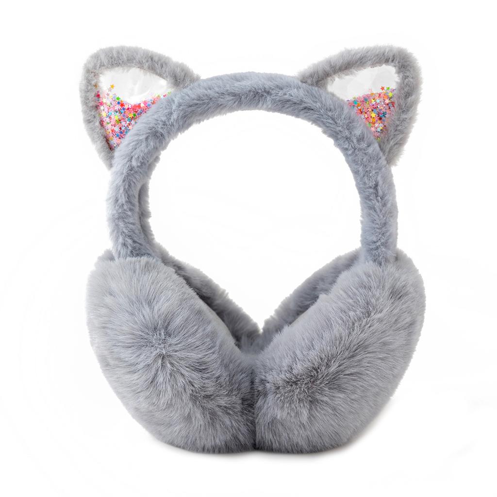 Plush EarMuffs for Women and Kids Ear Warmer Furry Headband for Winter Christmas New Year Gifts