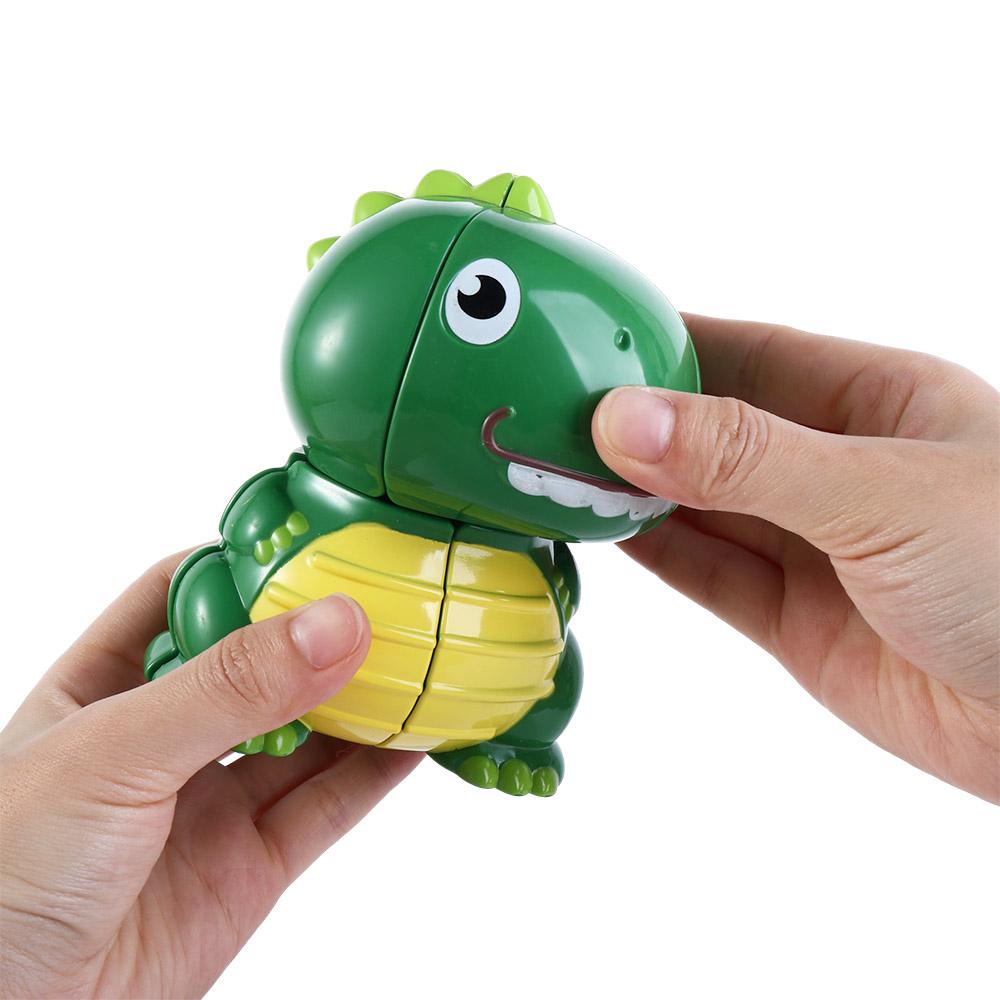 Dinosaur Toys For Kids Animal Modeling Irregular Magic Cube Brain Training Speed Cube Dinosaur Cube