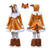 Halloween Children's Costume Fox Costume Animal Party Jungle Squirrel Animal Costume Carnival Show Dress