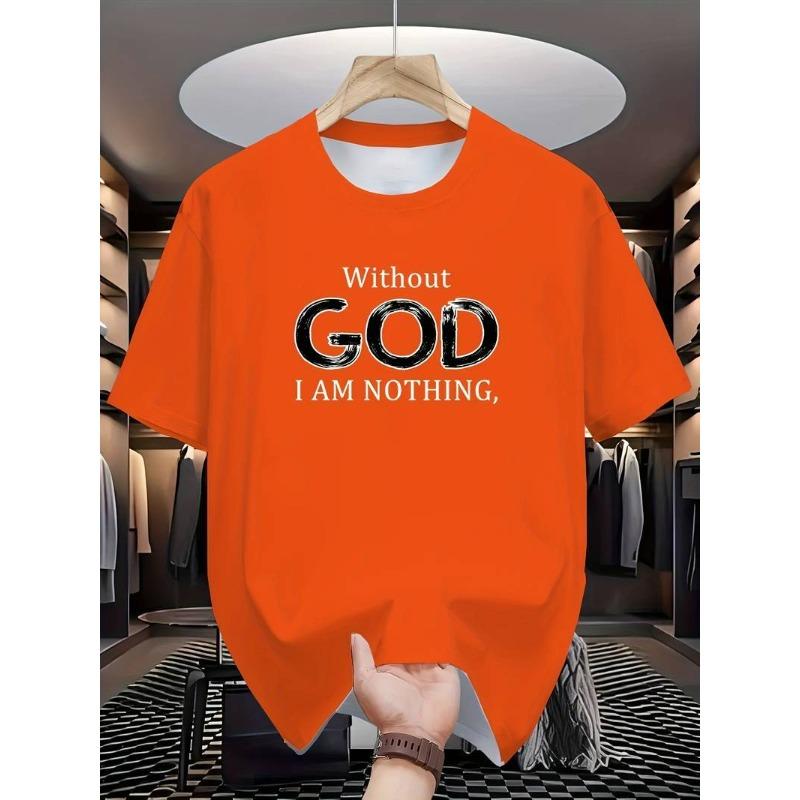 

Летний топ с круглым вырезом и 3D-принтом больших букв, модная повседневная мужская футболка с коротким рукавом XXL