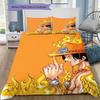One Piece Pattern Bedding Quilt Set Quilt Cover Pillowcase Home Birthday Gift(1 * Duvet Cover + 2 * Pillowcase, Without Core)