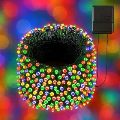 55 Meter Multicolor Led Serial String Lights – 8 Modes Changing Controller, Waterproof Fairy Lights for Home,Patio,Christmas