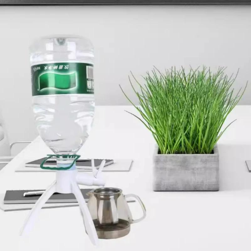 5L Water Bottle Holder Stand, Inverted Dispenser with Triangular Base for Home/Office, Space-Saving & Easy-Pour Design
