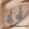 Kinitial Stainless Steel Gate To The Sky Raindrop Cloud Galaxy Solar System Ufo Ghost Earrings For Women Trendy Piercing Jewelry
