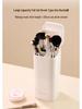 Automatic Lifting Makeup Brush & Lipstick Storage Tube - High-End Desktop Cosmetics Organizer