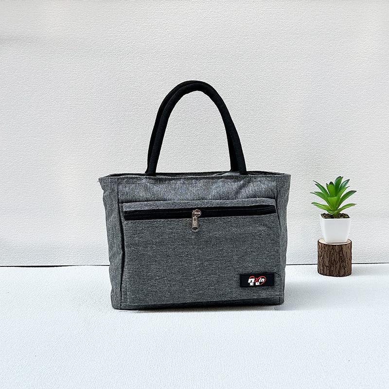 Waterproof Oxford Tote: Stylish Handbag for Middle-Aged Women - Perfect for Work and Outings