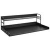 VEVOR Washer Dryer Countertop with 2-Tier Shelf, 54" x 27" Wooden Washer and Dryer Countertop with Anti-Slip Pads