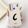 For Realme 5i RMX2030 6i RMX2040 Cover For Realme 6i Case Simple Fashion Letters A-Z Pattern Design Silicone Shockproof Bumper